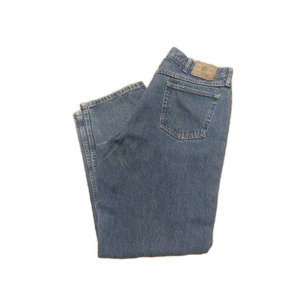 Wrangler Men's Jeans Size 40 x 32‎ Relaxed Fit Authentic Blue Denim Jeans
